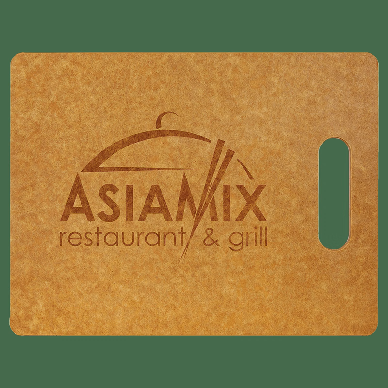 11 1/2" x 8 3/4" Natural Eco Rectangle Cutting Board