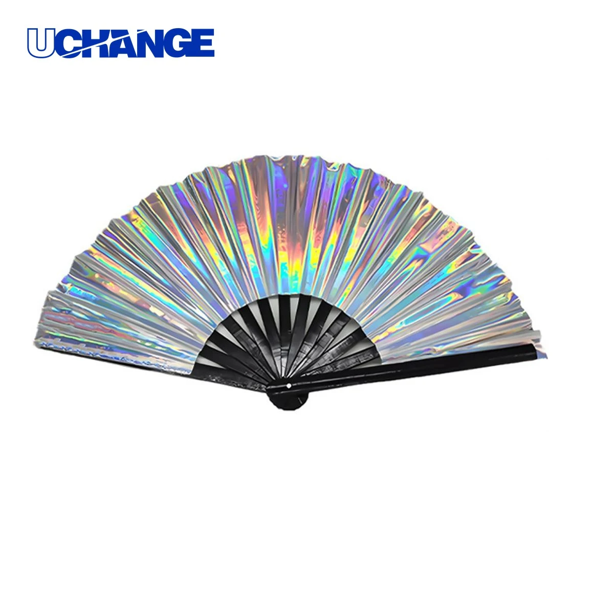 PVC Folding Performance Hand Fan 1