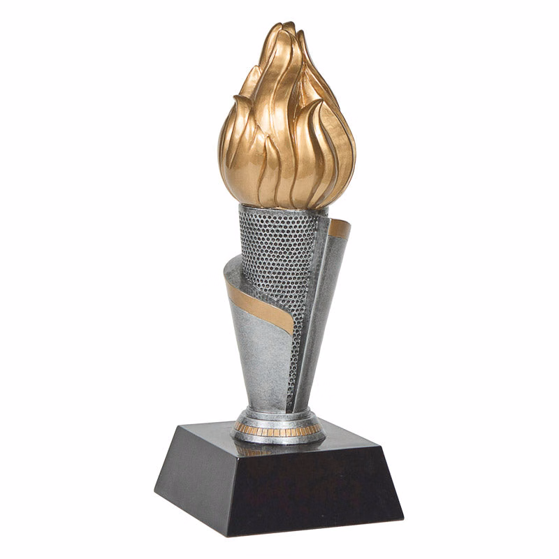 11" Victory Tower Torch Resin