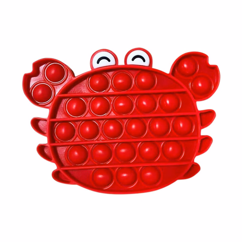Crab Shaped Silicone Fingertip Toy
