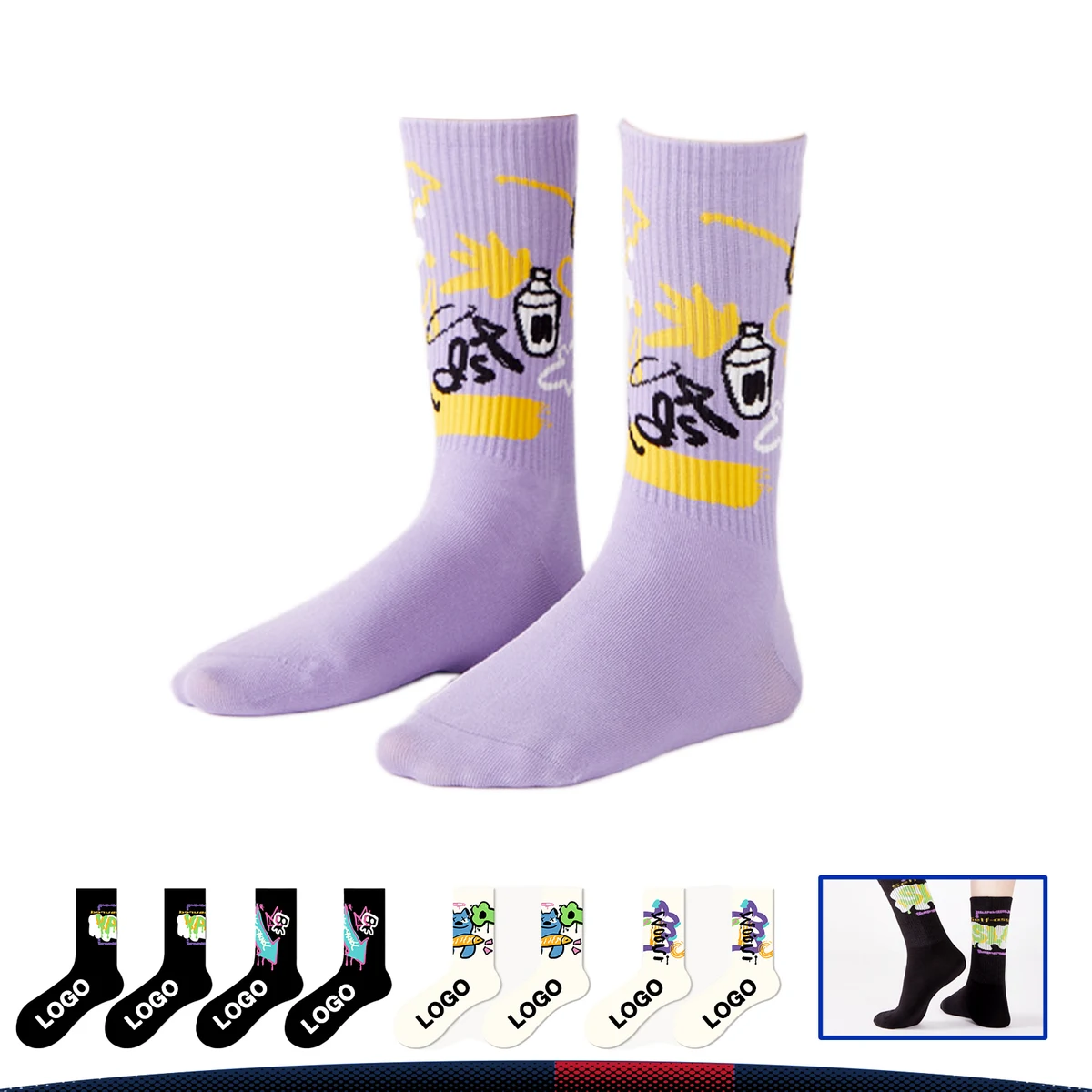 Creativity Trendy Socks 1