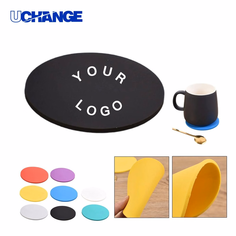 Round Ceramic Coaster 2.7 Inch for Home Use