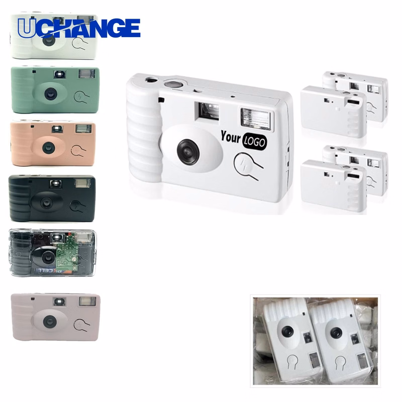 Disposable Retro Film Camera with Logo