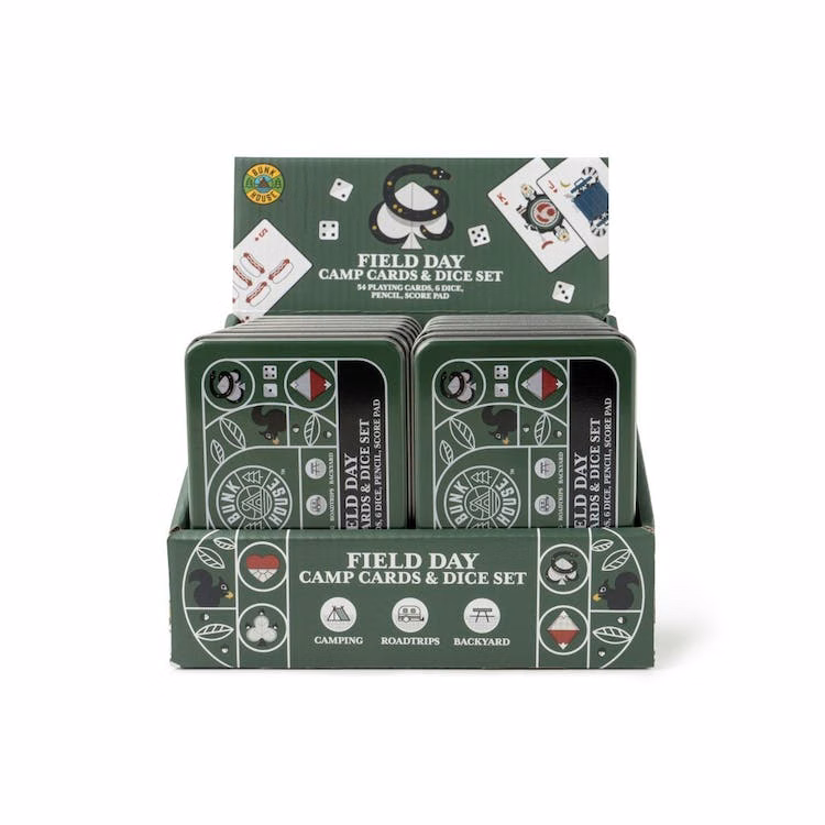 Field Day Camp Cards and Dice Sets - Pocket Size