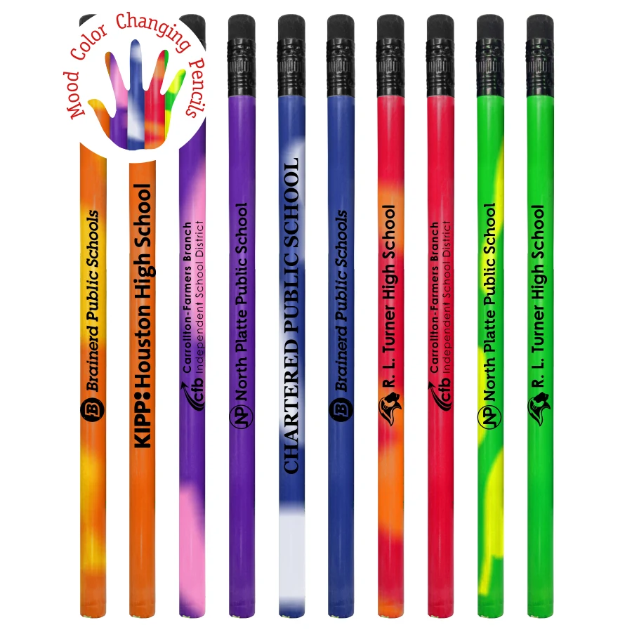 Color Changing Mood Pencil w/ Black Eraser, #2 lead 1