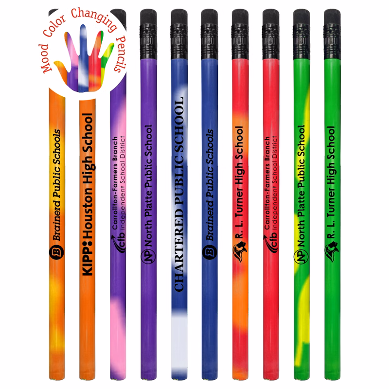 Color Changing Mood Pencil w/ Black Eraser, #2 lead