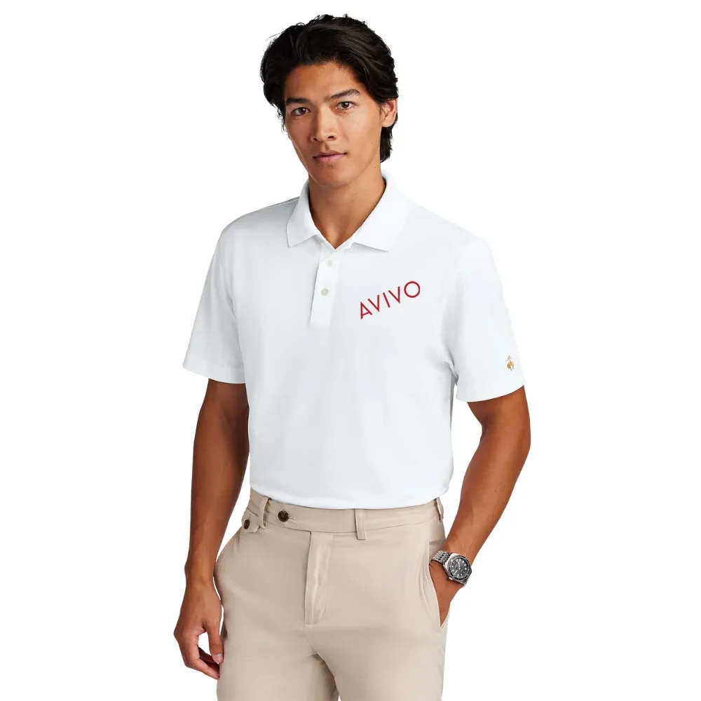 Brooks Brothers(R) Mesh Pique Performance Polo 1