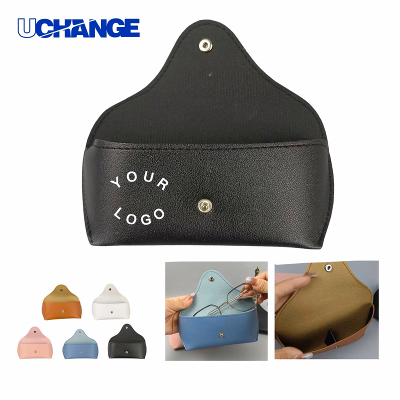 Protective Leather Glasses Case for Travel