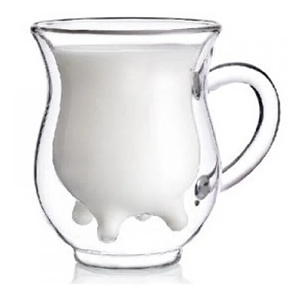 Double Walled Milk Cup With Handle 1