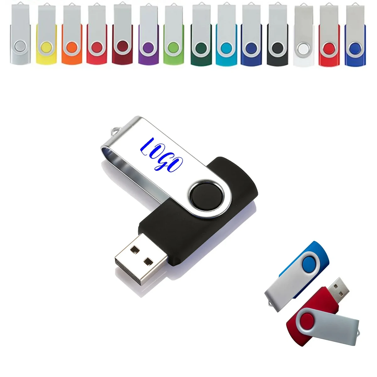 Custom Swivel Usb Flash Drive 1