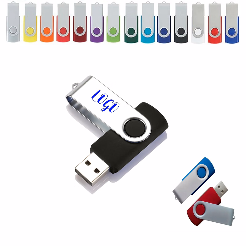 Custom Swivel Usb Flash Drive