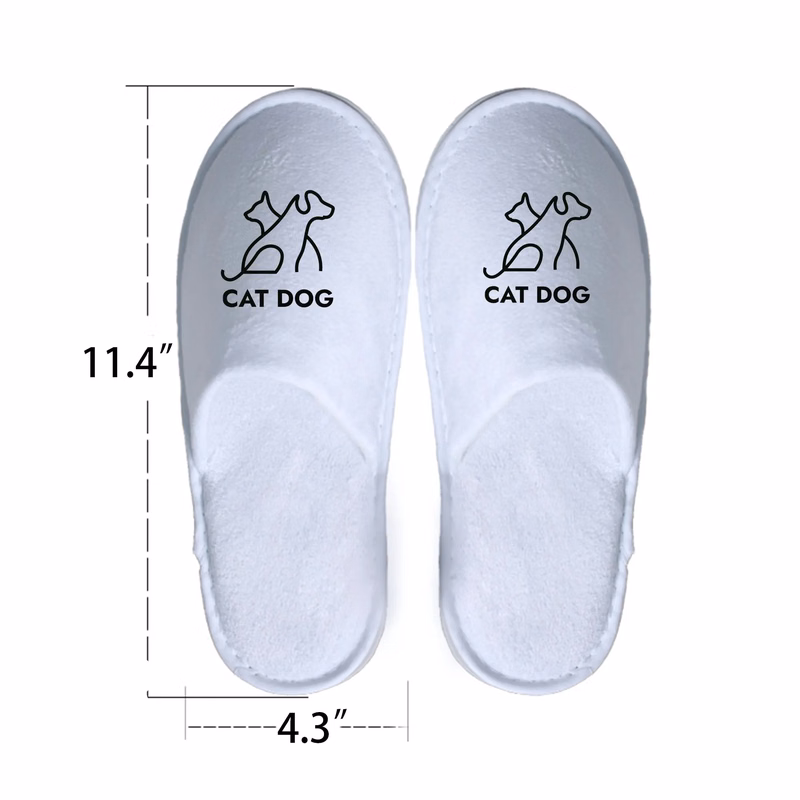 Disposable Close-Toe Spa Hotel Slippers