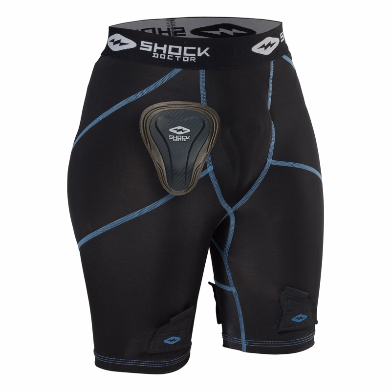 Girl's Compression Hockey Short w/ Pelvic Protector