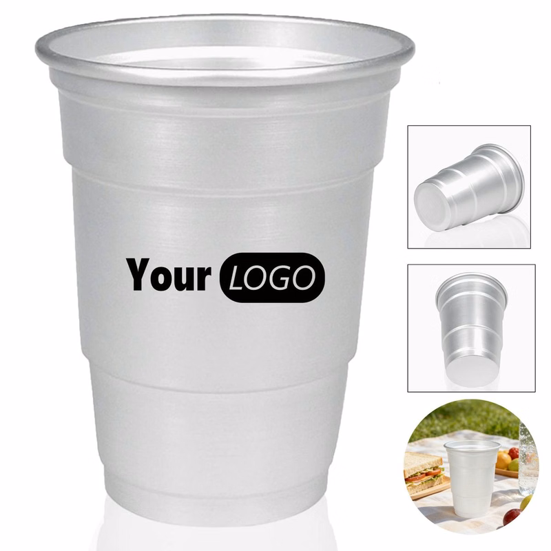16 Oz Aluminum Beer Cup