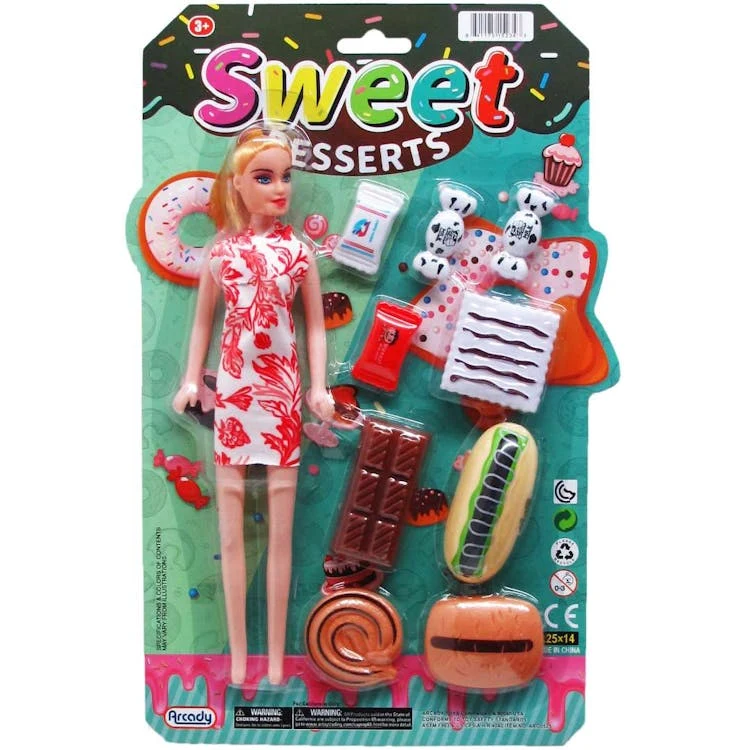 Fashion Dolls with Accessories Assorted - 10.25" 1