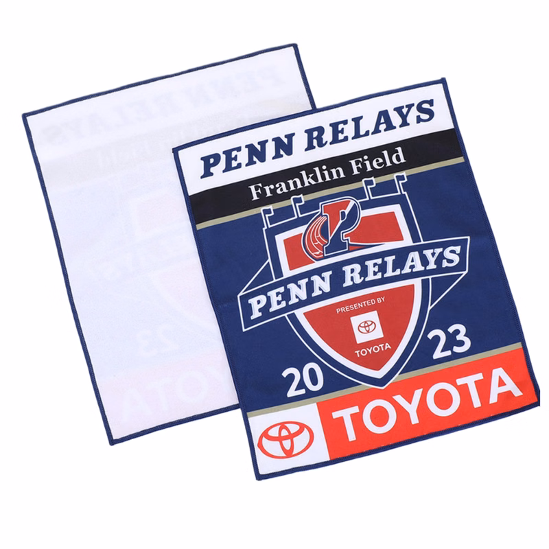 11" X 18" Custom Printed Sports Fan Towel