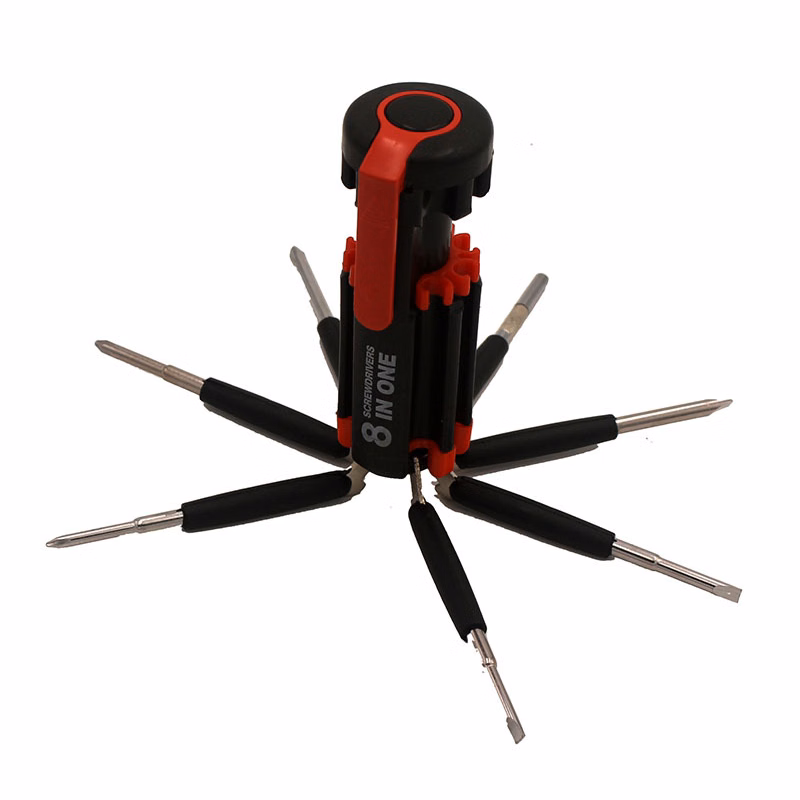 8 in 1 Screwdrivers with Worklight and Flashlight