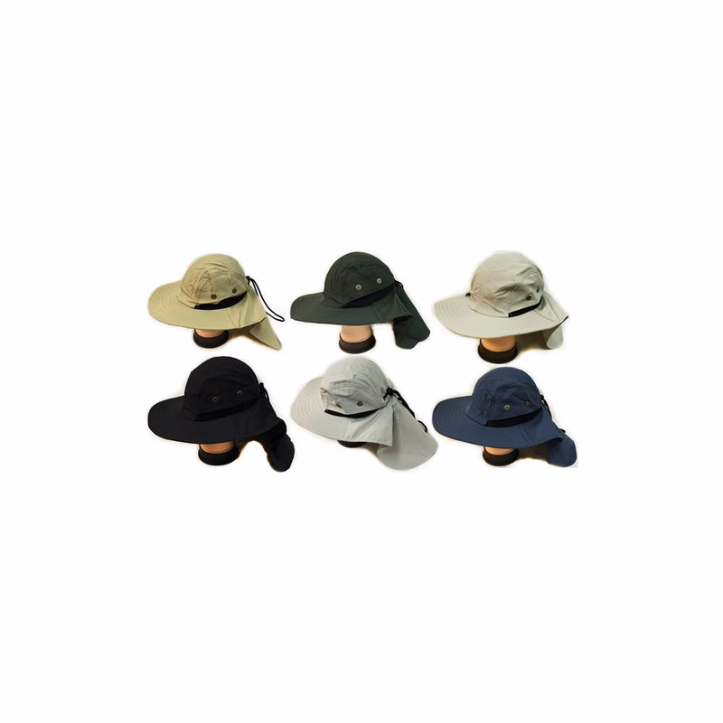 Neck Cover Outdoor Hats - Assorted