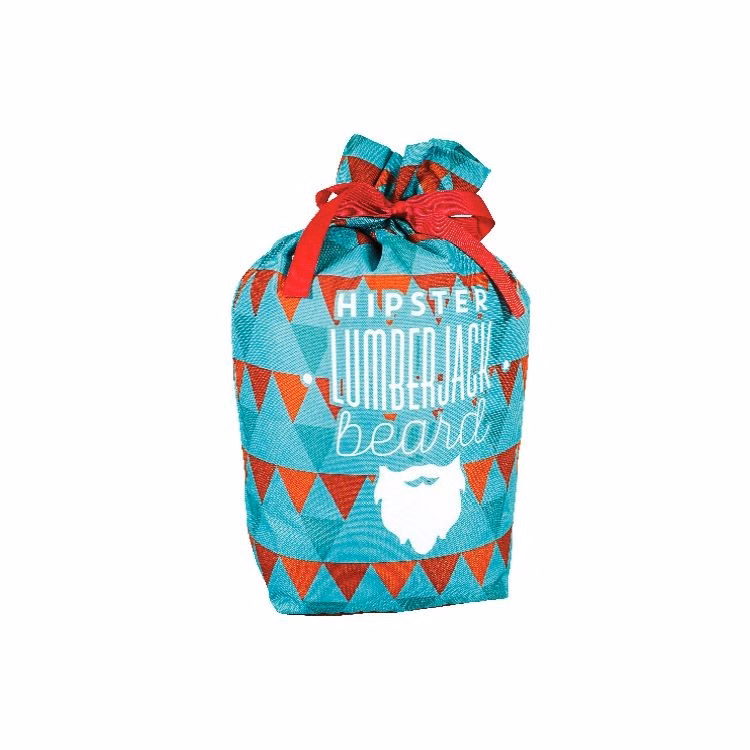 Medium Top Tie Cinch Gift Bag Full Color Sewn in the USA
