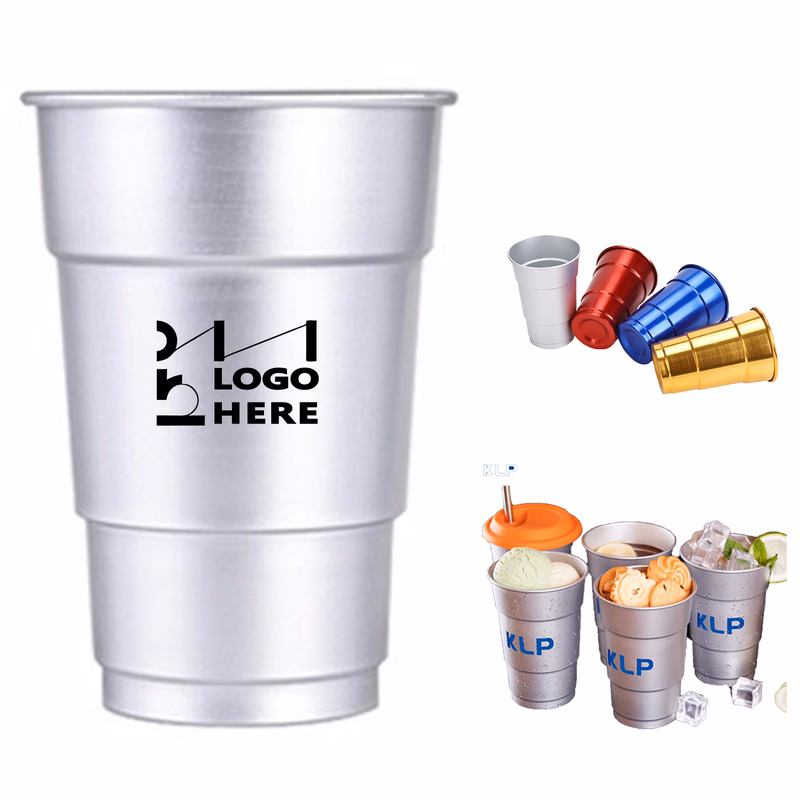16 oz Stadium Straight Aluminum Cup