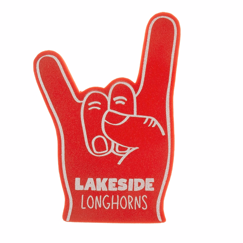 16" Classic Hook 'Em Foam Mitt