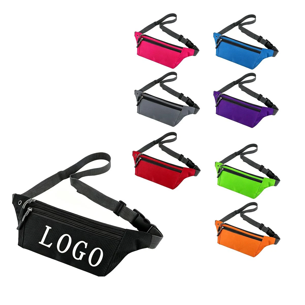 Custom Logo Crossbody Fanny Pack 1