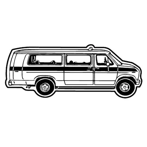 Magnet - Taxi Van - Full Color 1