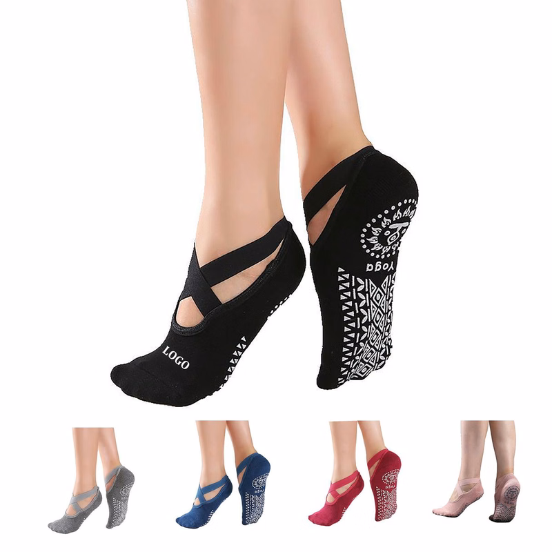 Women's Non Slip Grip Yoga Socks