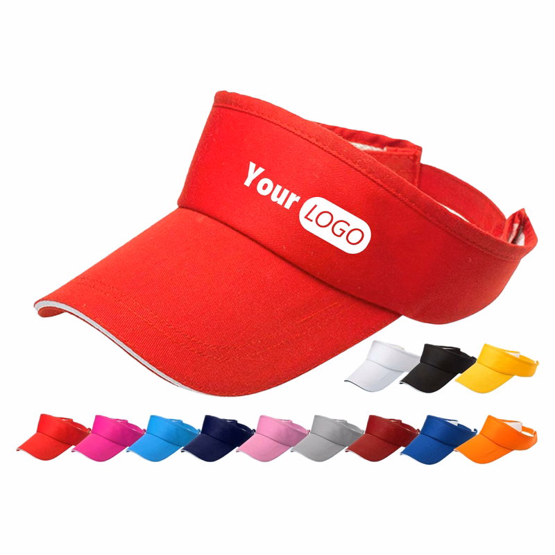 Custom Logo Visor Sun Protection Cap