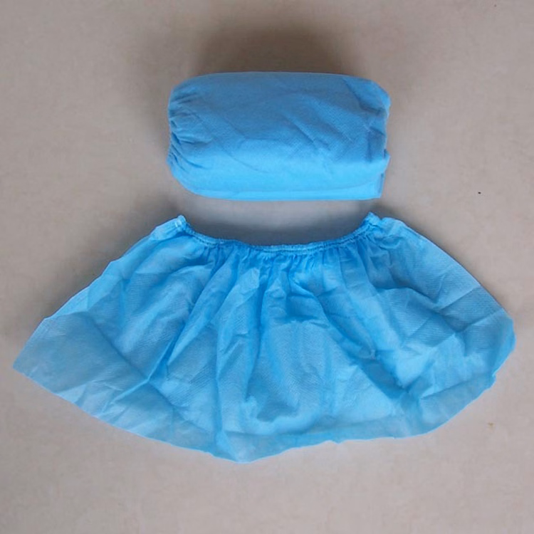 Machine-made disposable shoe covers