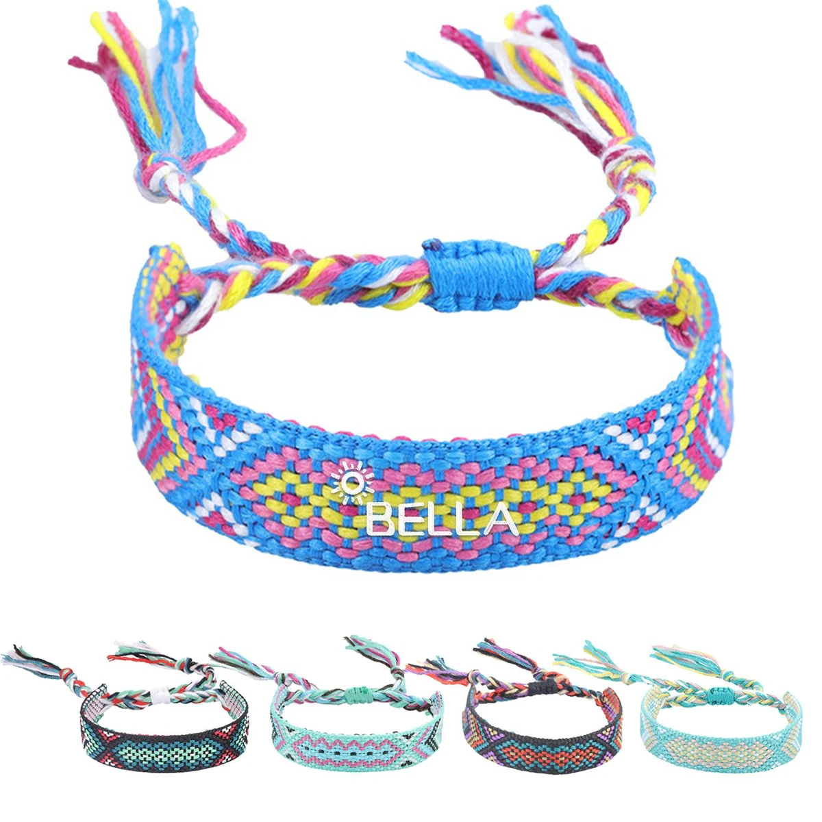 Oxford Colorful tassel braided bracelet 1