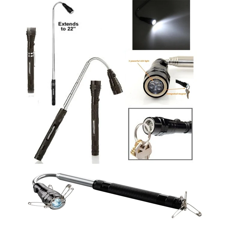 iBank ® LED Flashlight with Magnetic Pickup Tool 1