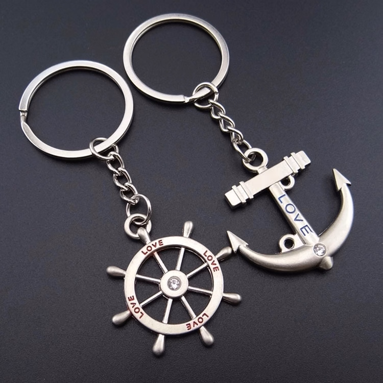 Lovers Rudder keychain