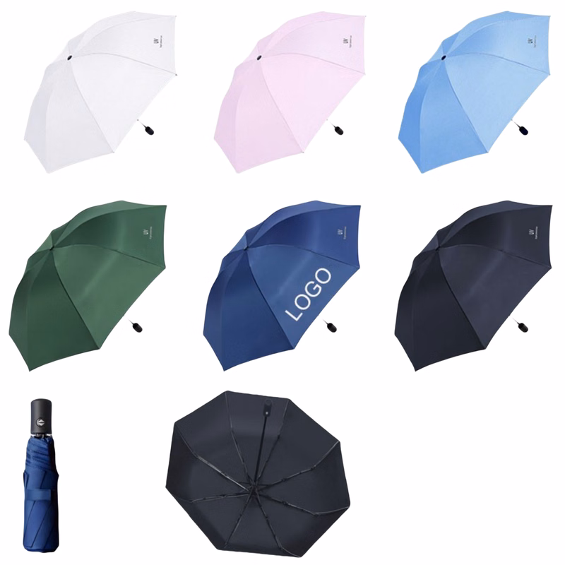 Dual-Use Automatic Folding Umbrella For Sunny And Rainy Days