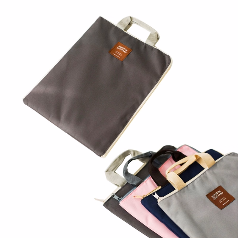 Portable Canvas File Pocket