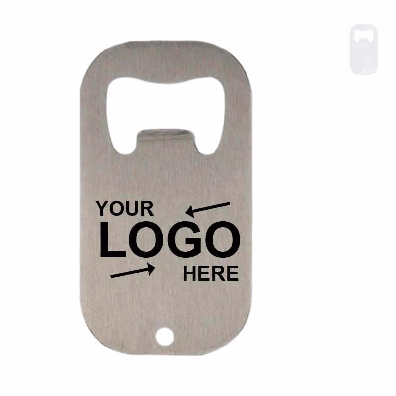 Stainless Steel Flat Beer Bottle Opener
