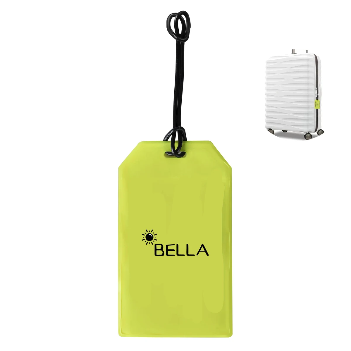 Soft Luggage Tag With PVC Strap 1