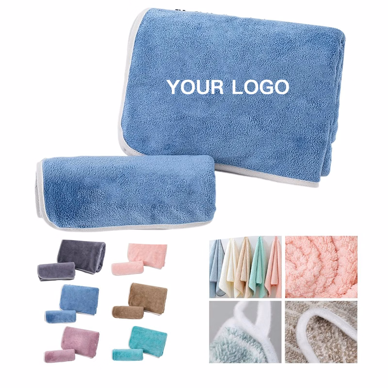 Thick Coral Fleece Workout Towel