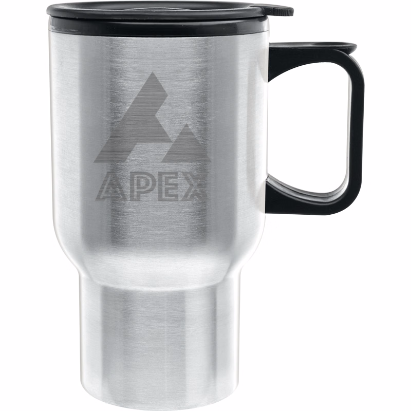 14 oz. Touring Travel Mug - Laser Etched
