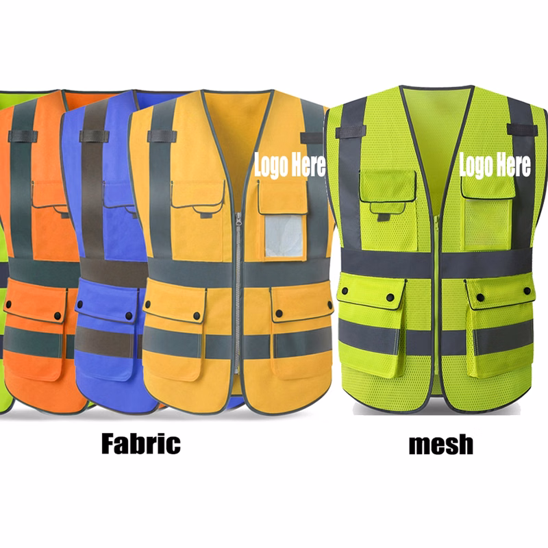 High Visibility 100% Polyester Reflective Vest