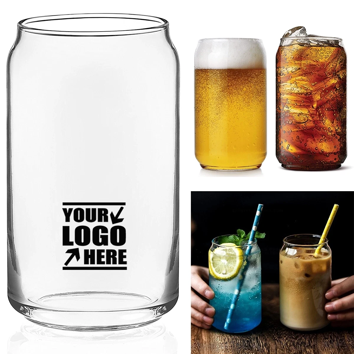 Can Shaped Drinking Glasses 1