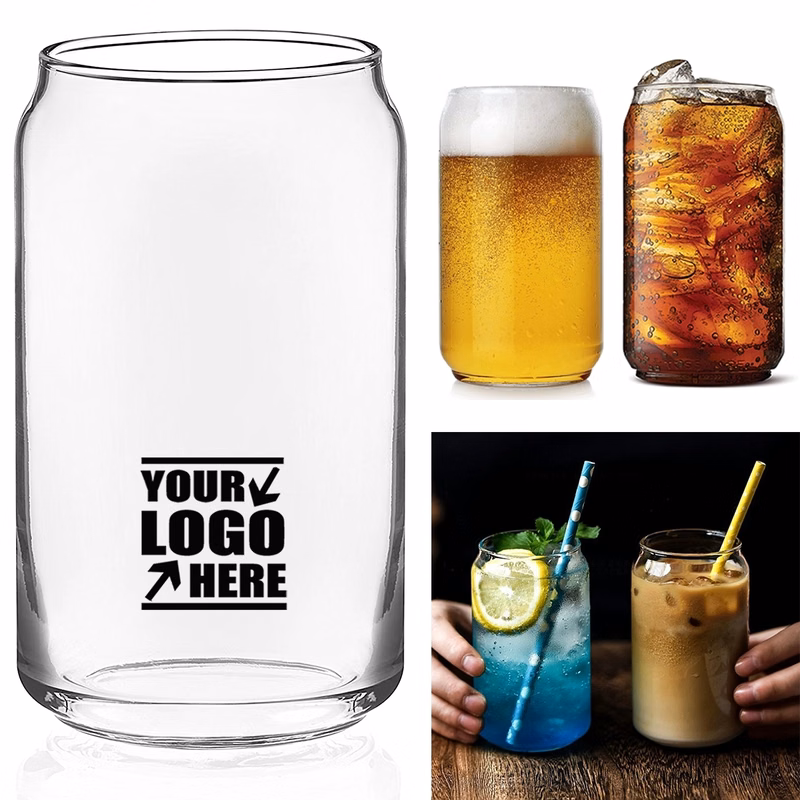 Can Shaped Drinking Glasses