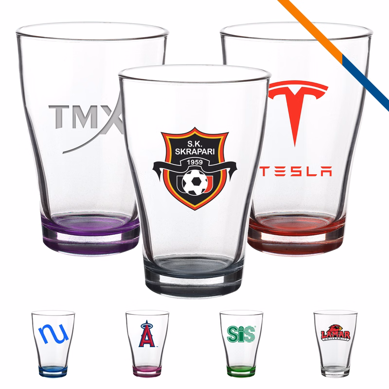 Grover Pub Beer Glasses - 12 OZ.