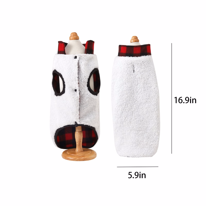 Polar Fleece Padded Jacket for Dog