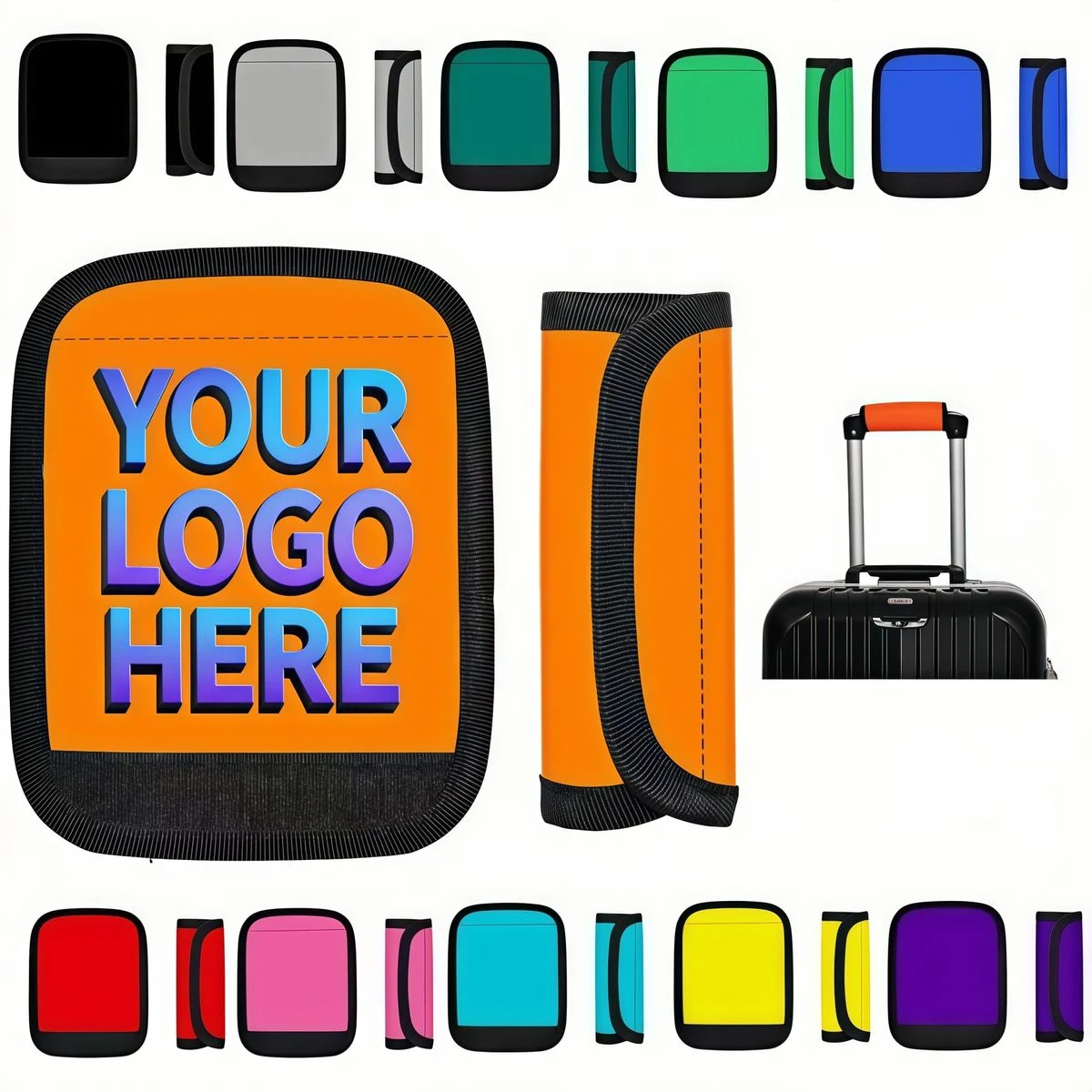 Custom Luggage Handle Protector 1