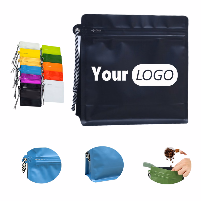 6.3 Inch Airtight VMPET Coffee Storage Bag
