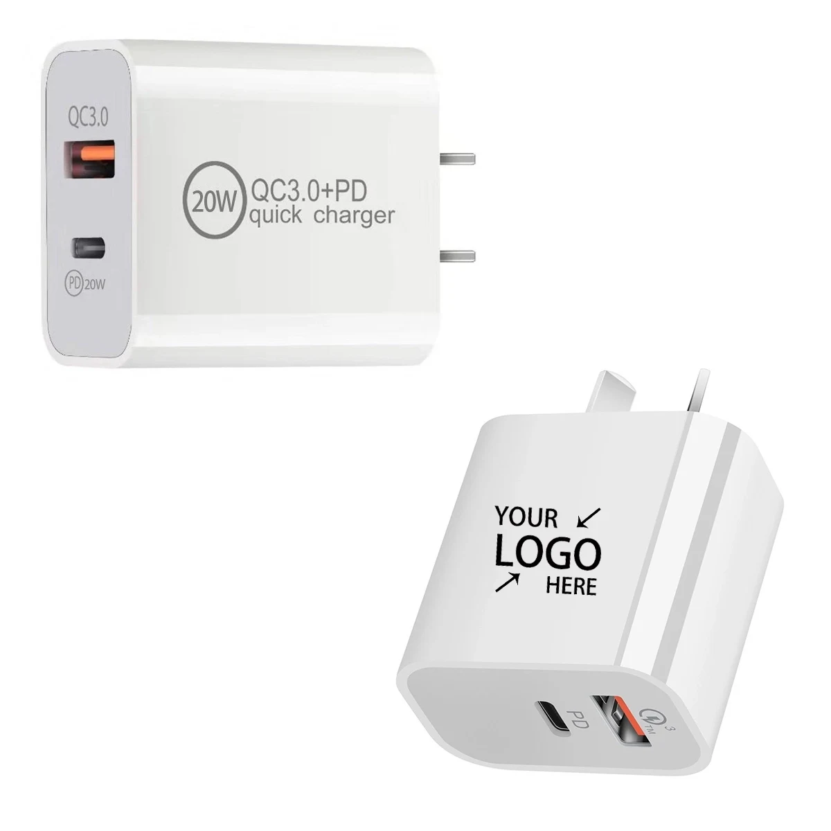20W Dual-Port Power Adapter 1