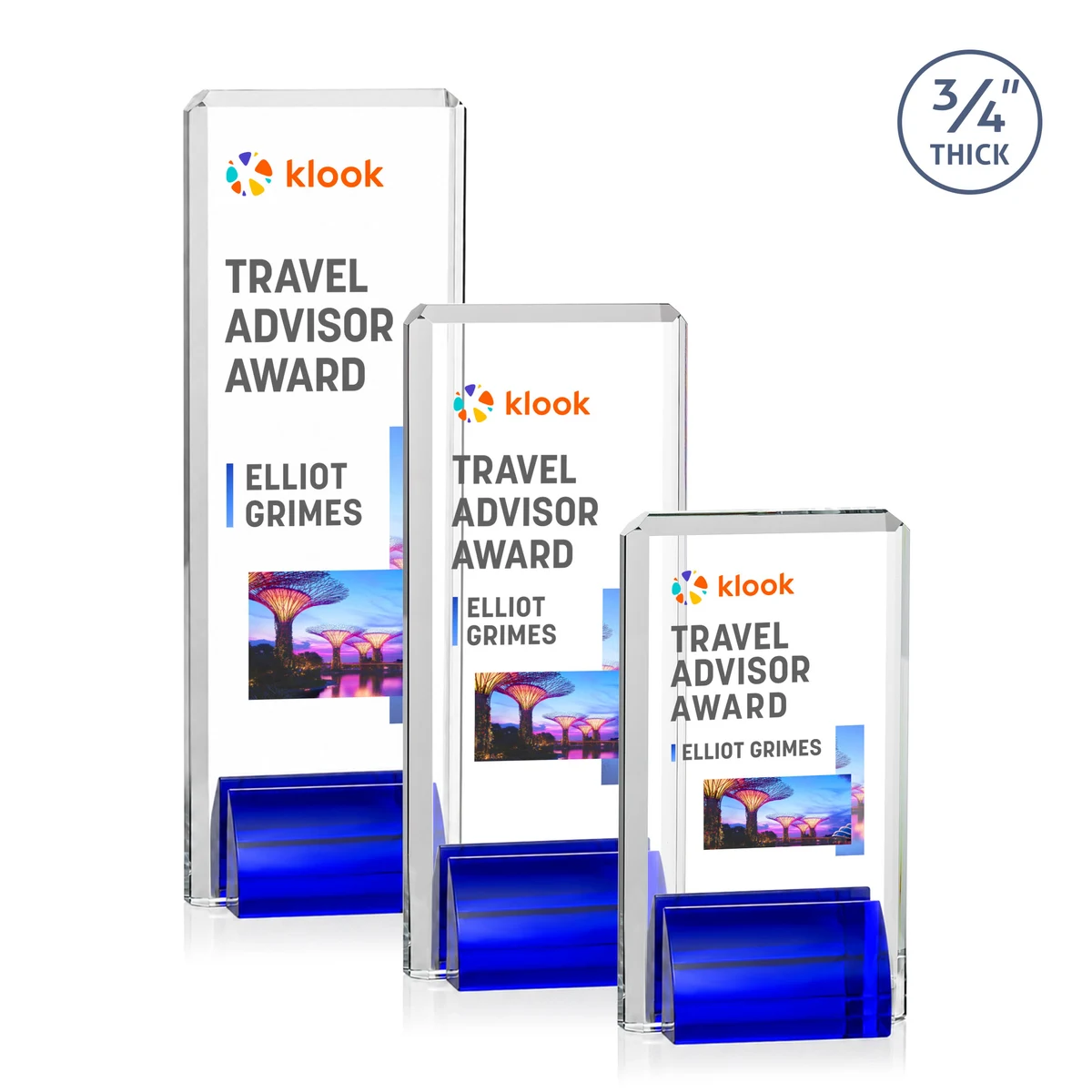 Annapolis VividPrint™ Award - Blue 1
