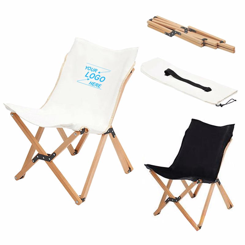 Portable Foldable Wooden Chair