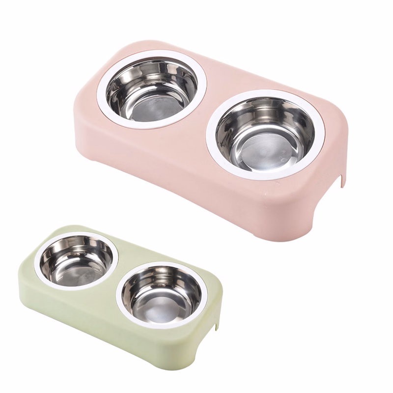 Double Pet Bowls